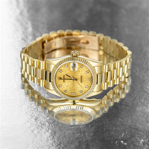 gold rolex watches sale|used gold rolex watches.